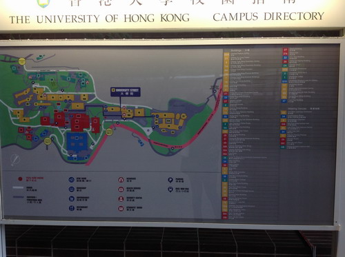 Walaupun ada campus directory ini, tetap nyasar juga *sigh*