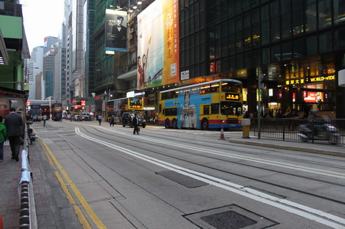 Look how clean the street is.